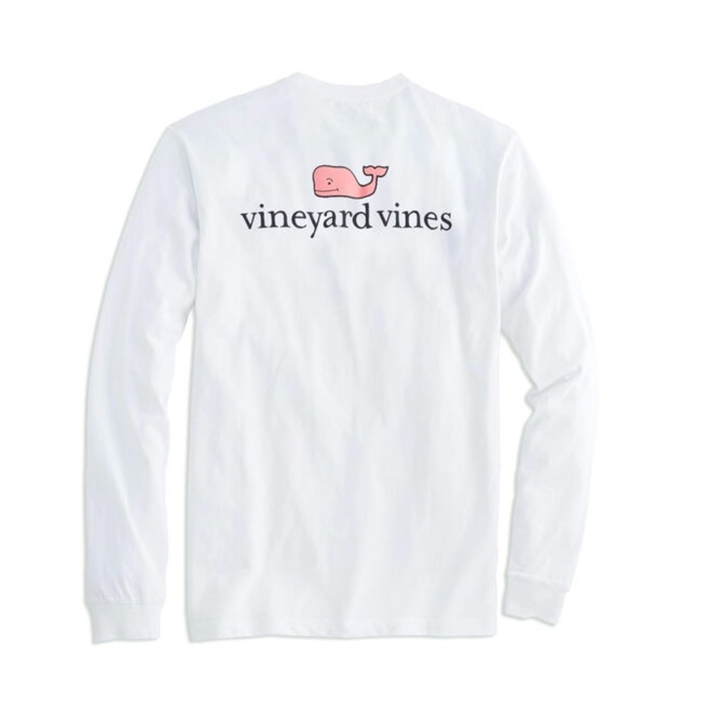 Vineyard Vines White Long Sleeve T-Shirt Men XS